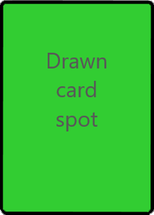 drawn card spot